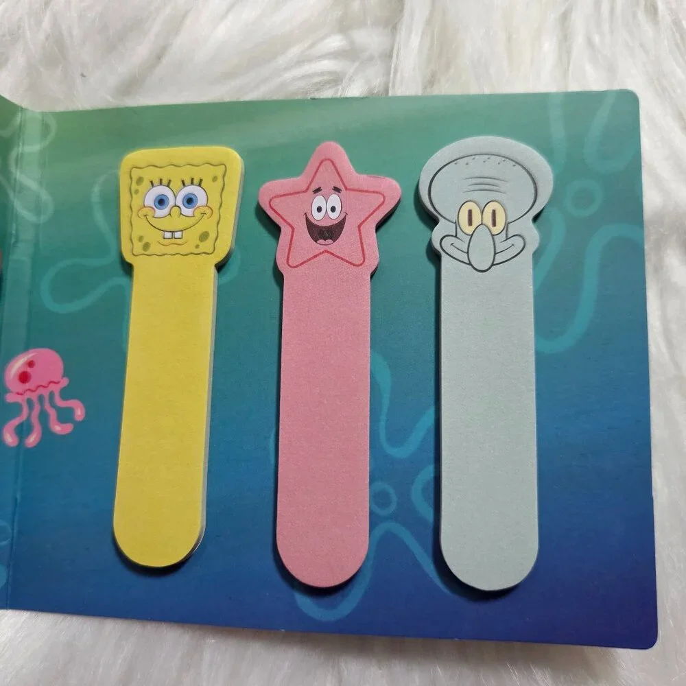 SpongeBob Squarepants Character Post It Tabs